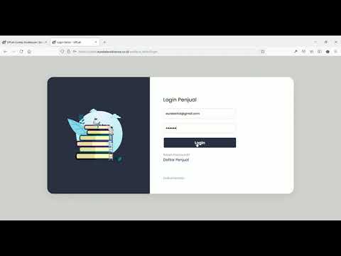 TUTORIAL SIPLAH EUREKA #1 Login Penjual [PENJUAL]