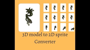 3D model to 2D sprite in Unity( Updated Tutorial)