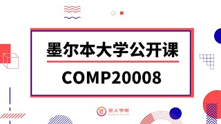Details 墨尔本大学COMP20008 Elements of Data Processing 公开课 Update