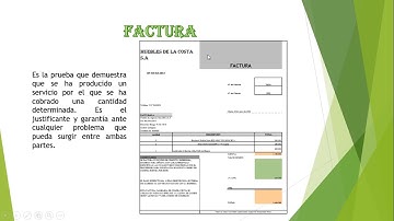 Documentos utilizados en el proceso de compra