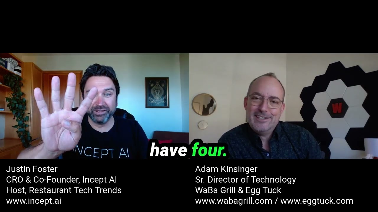 Adam Kinsinger, Sr. Director of Technology, WaBa Grill