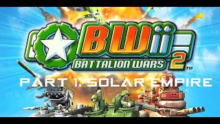 Battalion Wars 2 Playthrough - Part 1 (Solar Empire) - Wii - CAX117