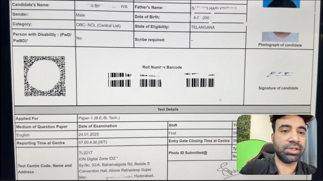 JEE 2026: NTA Urgent Update | Admit Card Out 🔥