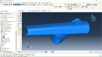 Abaqus Tutorial 9 (Pipe-whip)