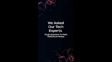 What Does Mahindra.AI do? | Mahindra.AI | Mahindra Tech Month | Mahindra Group