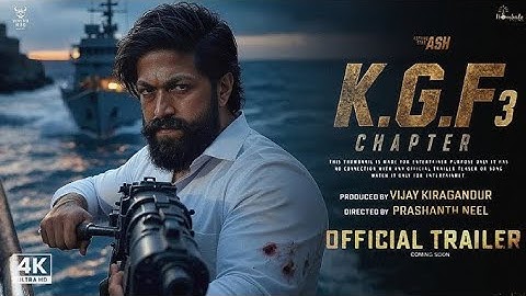 K.G.F: Chapter 3 - Official Trailer | Rocking Star Yash | Prabhas | Prashanth Neel