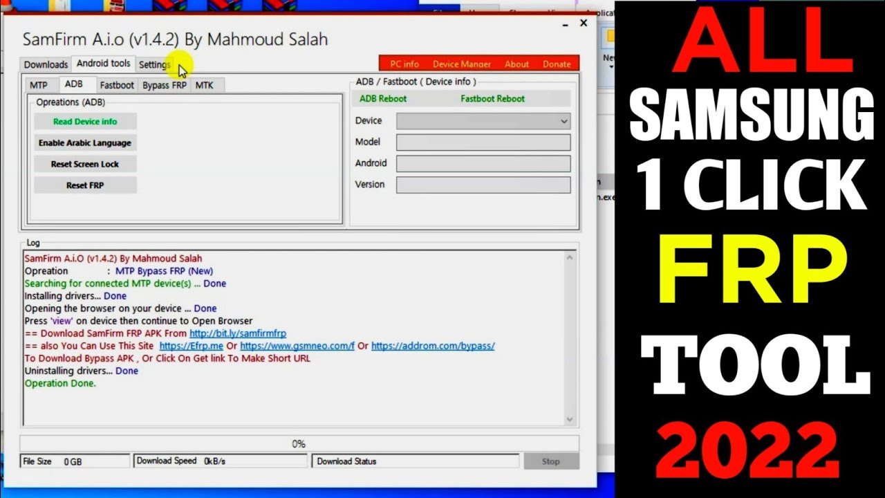 Samfirm AIO: Does It Really Bypass FRP on Android 11/12/13