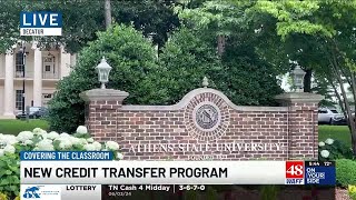 Calhoun Community College students will be able to transfer prior learning credits to Athens Stat...