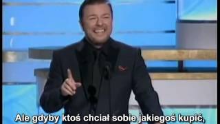Ricky Gervais hosting the 2010 Golden Globes All of his good bits chained PL