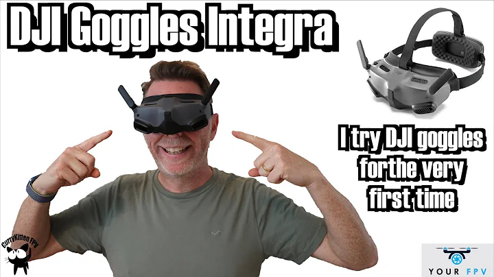 DJI Goggles Integra Goggles - Flying with an O4 air unit