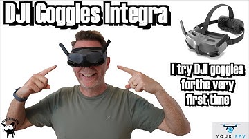 DJI Goggles Integra Goggles - Flying with an O4 air unit