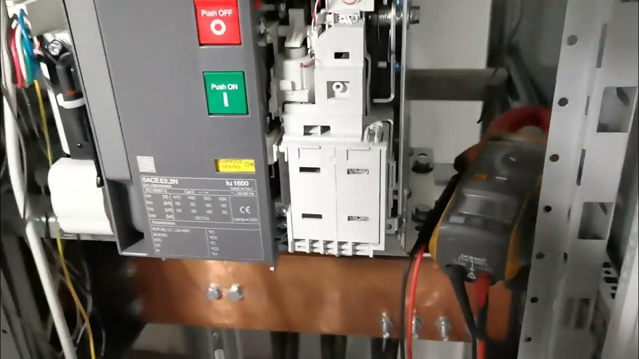 How to remove the undervoltage coil from ABB Air Circuit Breaker ? YouTube
