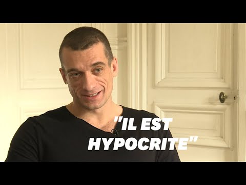 Pour Piotr Pavlenski, Benjamin Griveaux est "un grand hypocrite"