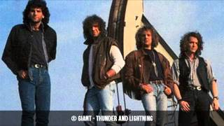 Video thumbnail of "Giant - Thunder and Lightning | HQ"