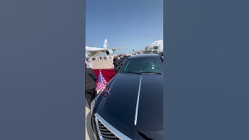 President Trump arrives in Qatar