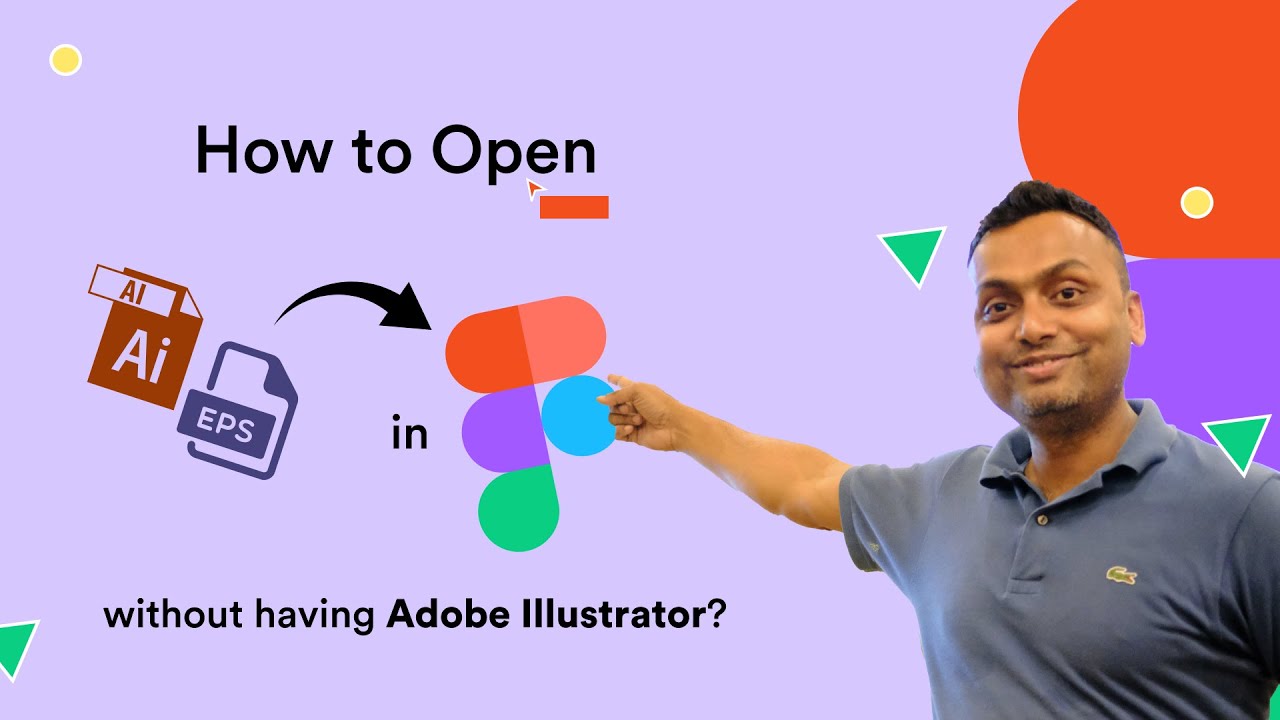 How to Open  AI or eps file inside Figma without having Adobe Illustrator