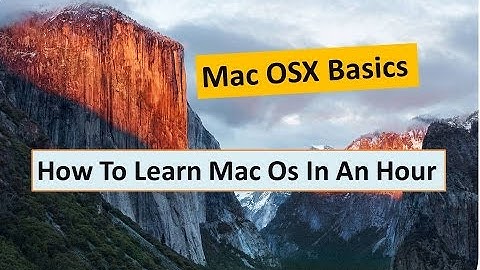 Mac Tutorial for PC Users / Beginners