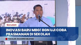 New MBG Innovation! BGN Head Sudaryono Implements Buffet Method in Schools