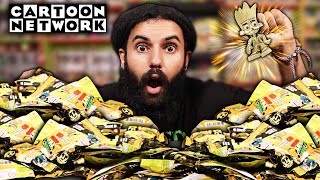 Opening 100+ Vintage Cartoon Network Blind Boxes!! *Hunting For Gold Johnny Test*