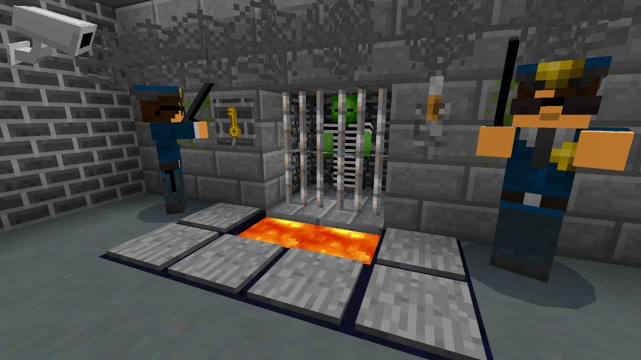 Escape From The Prison, Minecraft PE Maps