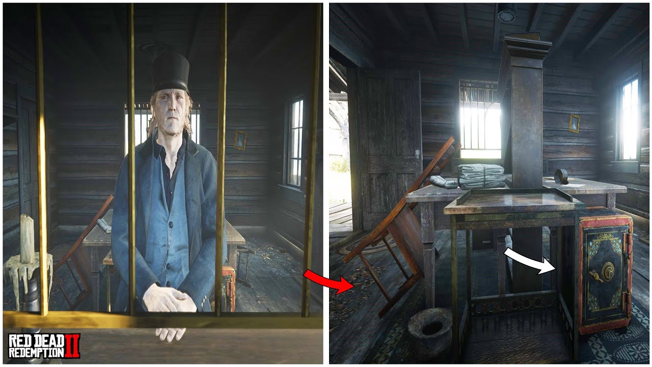 Inside Van Horn Post Office | RDR2 - YouTube