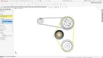 Video Tech Tip: Using the Belt/Chain Assembly Feature in SOLIDWORKS