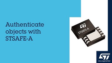 Authenticate objects with STSAFE-A