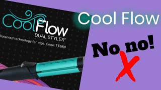 NO NO for the TressTech CoolFlow Dual Styler by TressAllure