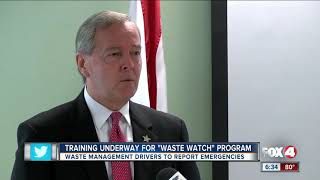 200 Waste Management drivers train in community safety watch program