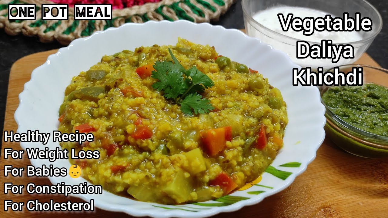 Vegetable Daliya Khichdi Recipe Daliya Khichdi Recipe For Weight Loss vegetable-daliya-khichdi-recipe-daliya-khichdi-recipe-for-weight-loss