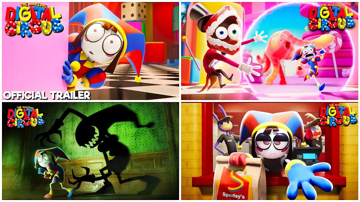 Trailer Comparisons - Amazing Digital Circus Episode 1 Vs Episode 2 Vs Episode 3 Vs Episode 4