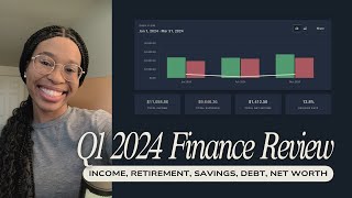 Q1 2024 Financial Review | Income, Retirement, Debt, Savings, Net Worth