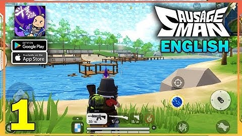 Sausage Man - Gameplay Ultra Graphics Walkthrough Part 1 - Tutorial (iOS, Android)