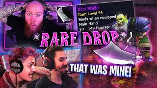 I GOT GIFTED A 0.01% ITEM?! FT. Ninja & 72HRS (WoW Classic)