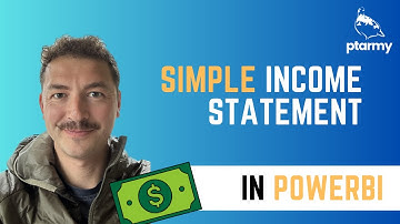 Power BI - How to Make a Simple Income Statement - Part 2