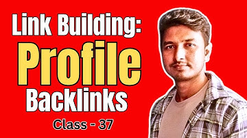 Link Building: How To Create Profile Backlinks (SEO Tutorial)