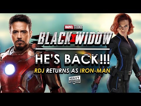 ROBERT DOWNEY JR OFFICIALLY RETURNING AS IRON-MAN FOR BLACK WIDOW | NEWS EXPLAIN