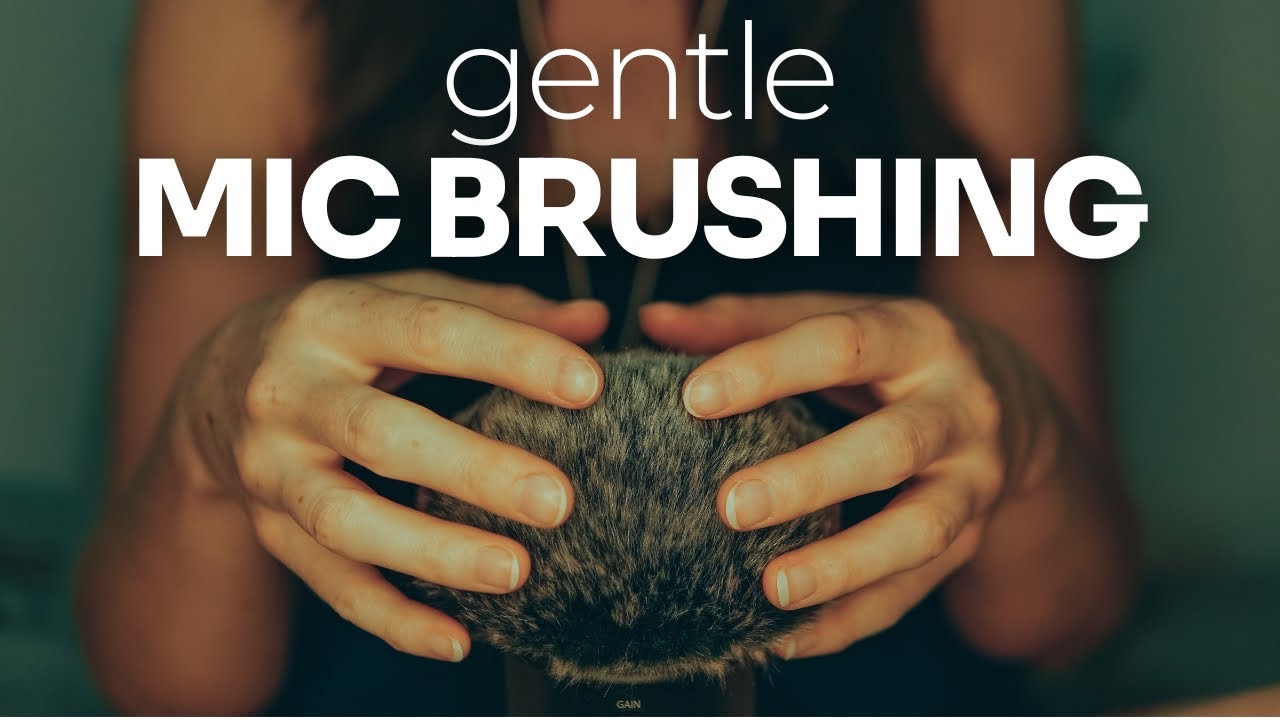 ASMR | gentle mic brushing for sleep (no talking) - YouTube