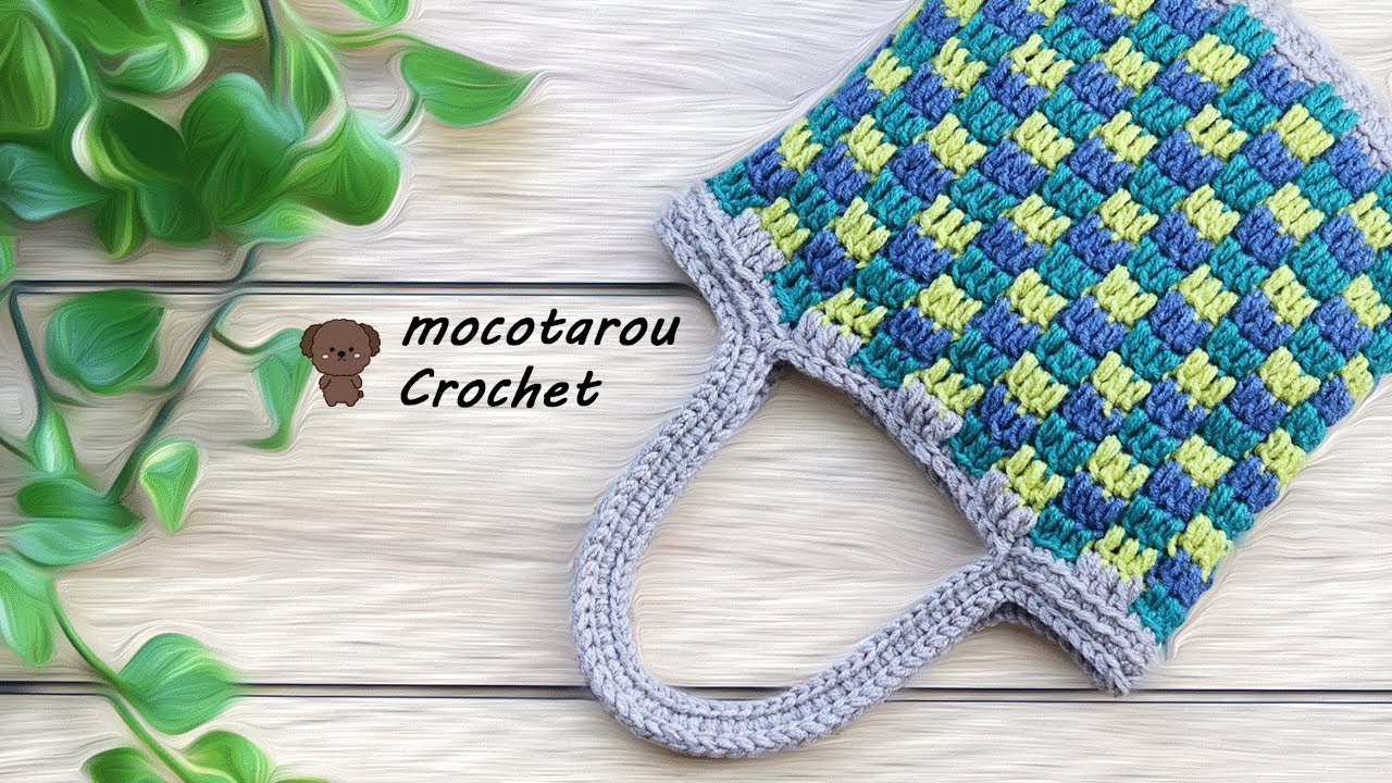 Nice Color Combination Crochet Bag - YouTube