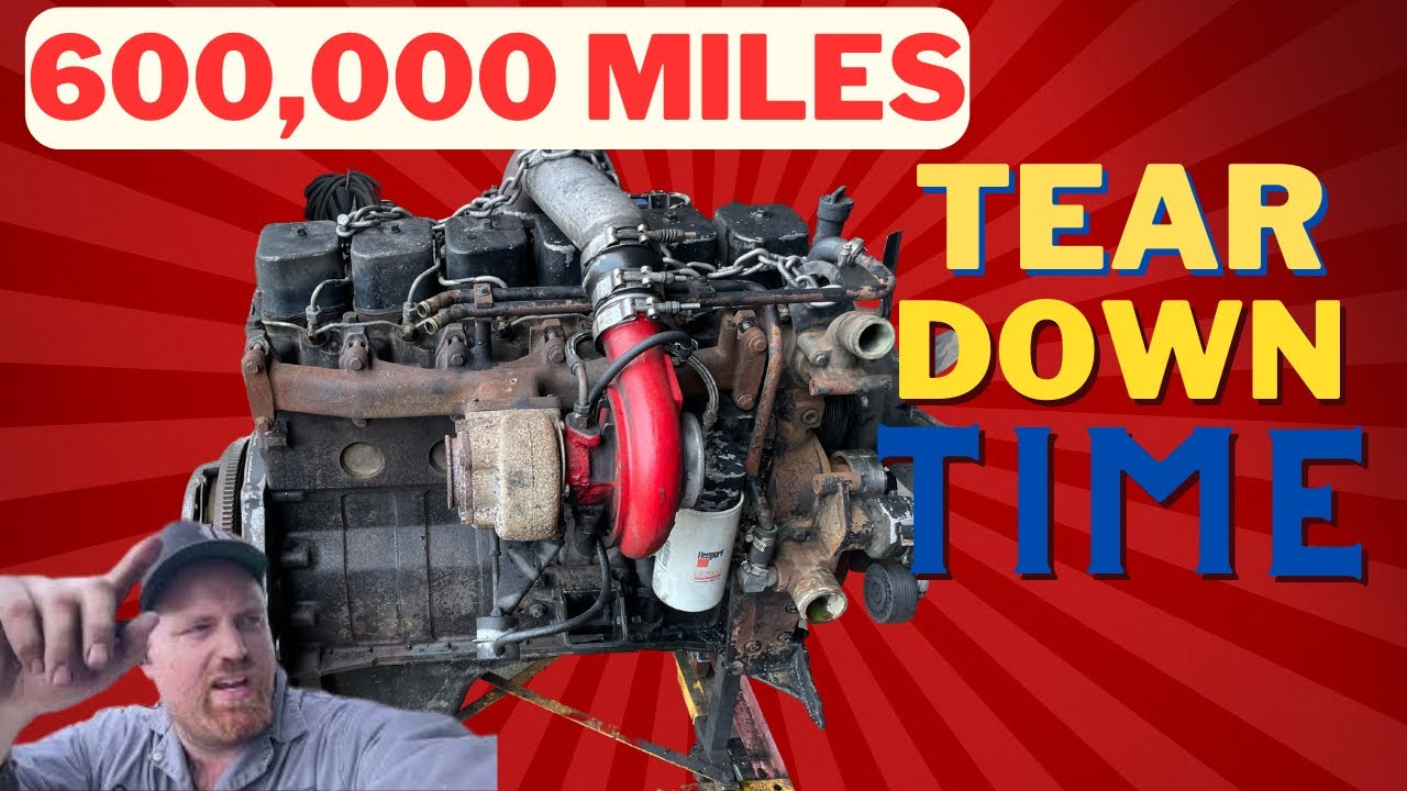600 000 mile 5 9 12 valve cummins tear down youtube