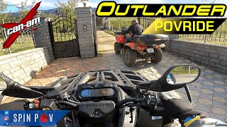 2020 CanAm OUTLANDER XTP 1000  Arctic Cat  POV Test Drive