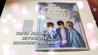 SUPER JUNIOR KRY Beyond Live Brochure Unboxing