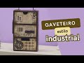 Transforme uma Mini Cômoda de MDF com Estilo Industrial | Passo a Passo de Decoração