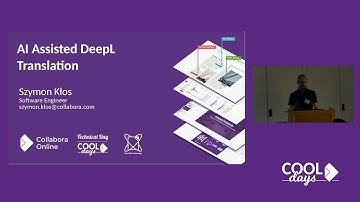 AI Assisted DeepL Translation by Szymon Klos 🆒 #COOLDays 2023