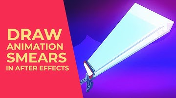 Draw Animation Smears in After Effects