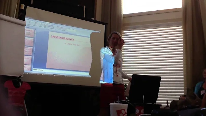 Nancy Jarrell Shares her Sponsoring Activity