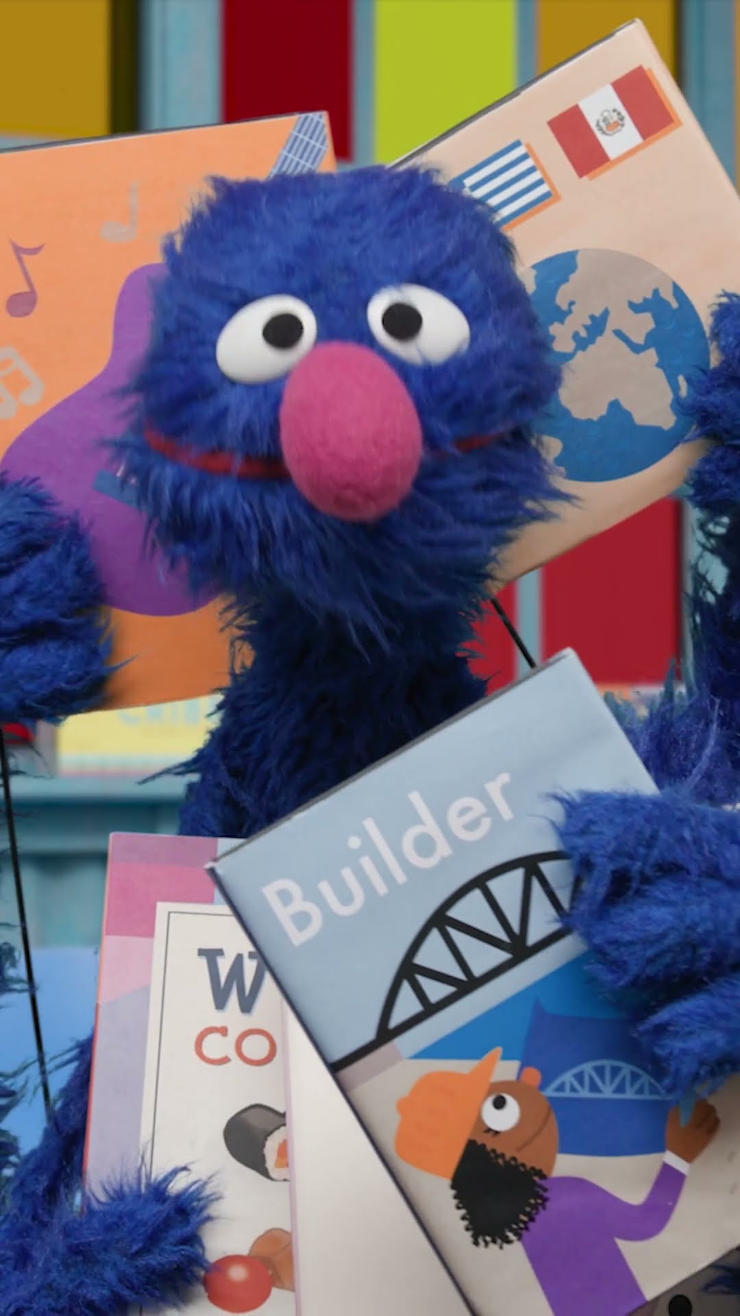 Grover Says: There's a Book for Everyone! #sesamestreet