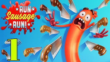 Run Sausage Run! Gameplay Part 1 Level 1-30 (iOS, Android)