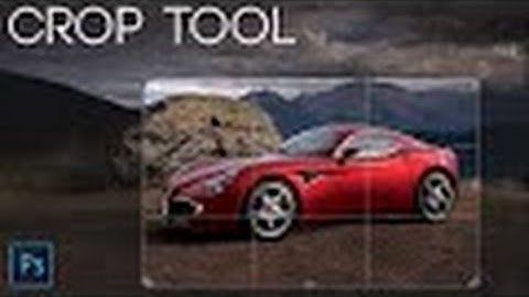 How To Crop An Image - Adobe Photoshop Tutorial