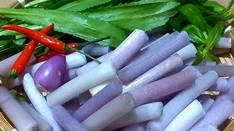 Canh Chua  Bông Súng Nấu Tôm Cá Lóc Kho Tiêu Cơm Ngon Gia Đình Chuẩn Không Cần Chỉnh 